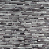 Akaya Nero Interlocking Glass Tile