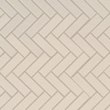 Almond Herringbone Mosaic Tile