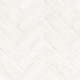 Alpine White Clay Brick Tile  - Herringbone Tile