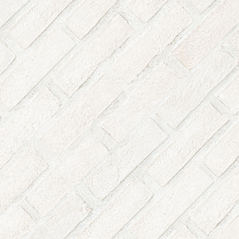 Alpine White Clay Brick Tile