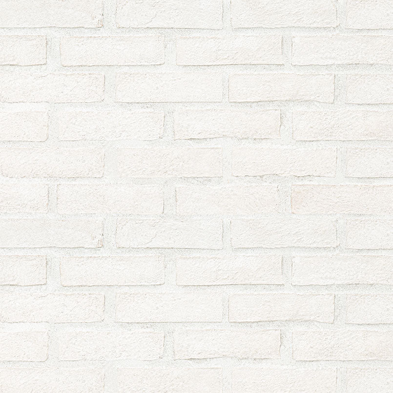 Alpine White Clay Brick Tile