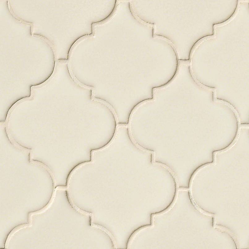 Antique White Arabesque Tile