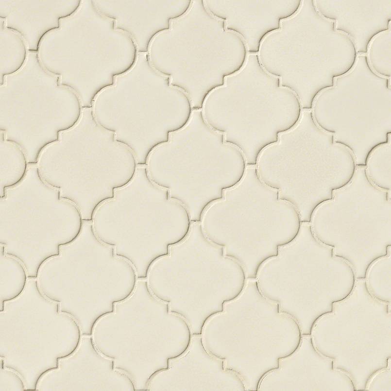 Antique White Arabesque Tile