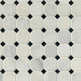 Arabescato Cararra Octagon Tile