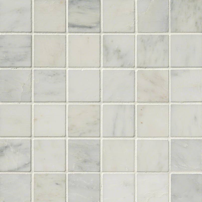 Arabescato Carrara Marble Tile 2x2 Tile