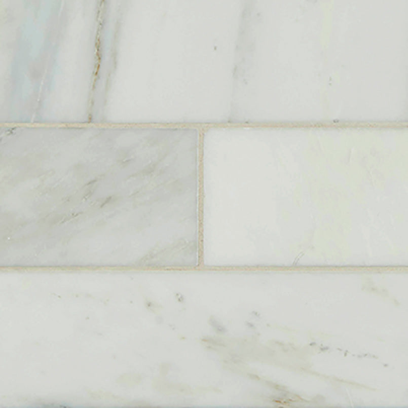 Arabescato Carrara Subway Tile 4x12 Tile