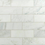 Arabescato Carrara Subway Tile 4x12 Tile