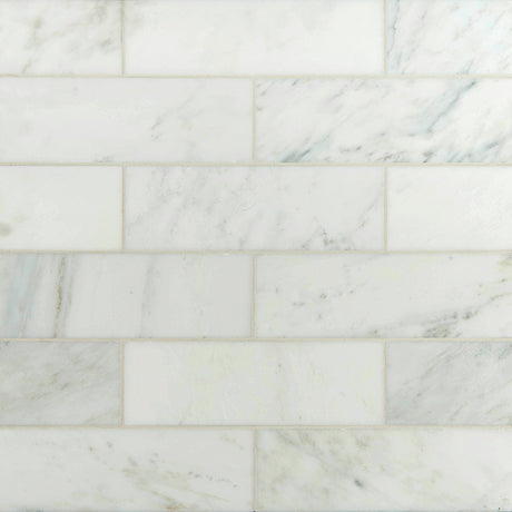 Arabescato Carrara Subway Tile 4x12 Tile