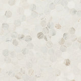 Arabescato Venato White Hexagon Tile