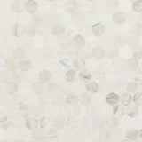 Arabescato Venato White Hexagon Tile