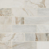 Arabescato Venato White Tile 2x6 Tile