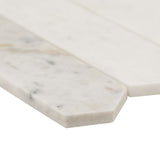 Arabescato Venato White Picket Tile