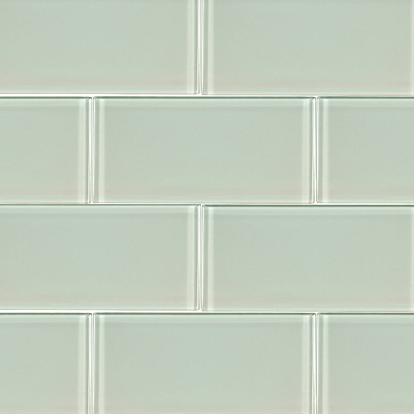 Arctic Ice Glass Tile 3x6 Tile