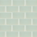 Arctic Ice Glass Tile 3x6 Tile