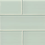 Arctic Ice Glass Subway Tile 4x12 Tile