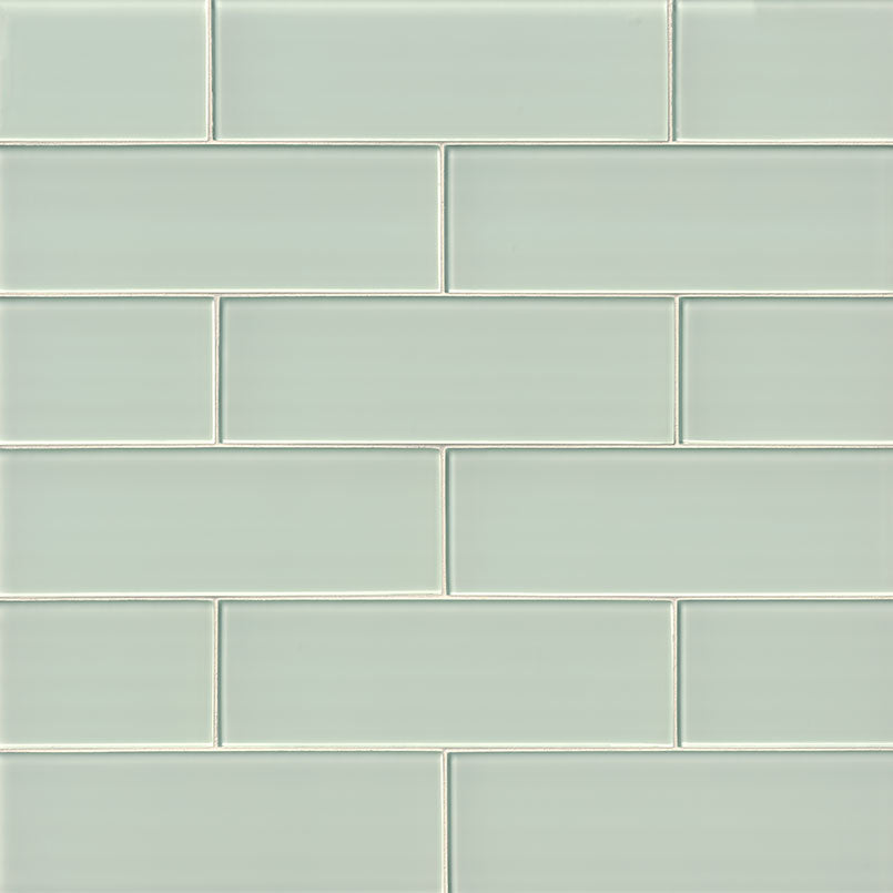 Arctic Ice Glass Subway Tile 4x12 Tile