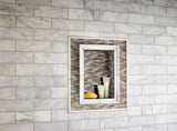 Arctic Storm Brick Pattern Tile