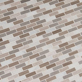 Arctic Storm Brick Pattern Tile