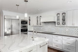 Bianco Dolomite Lynx Polished Marble Tile