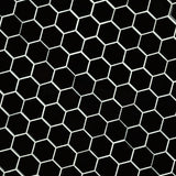 Black Glossy 2” Hexagon Mosaic Tile