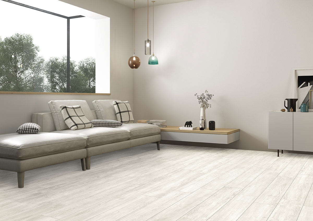 Caldera Blanca Wood Look Tile