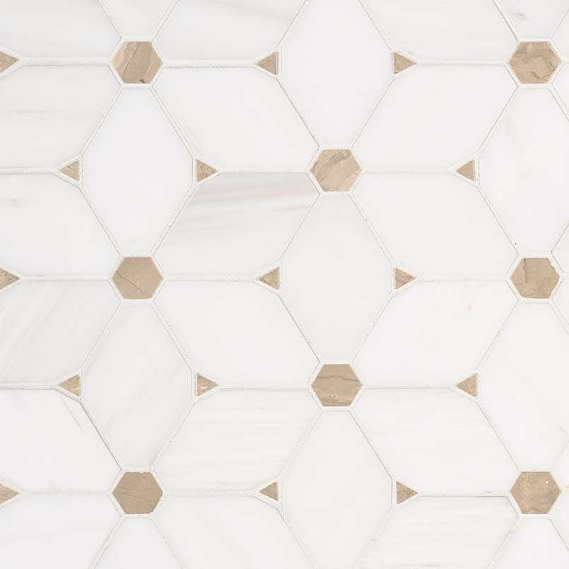 Cecily Pattern Marble Tile