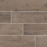 Cottage Brown Porcelain Wood Tile