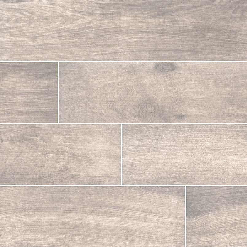 Cottage Smoke Porcelain Wood Tile