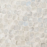 Pearla Arabesque Glass Mosaic Tile