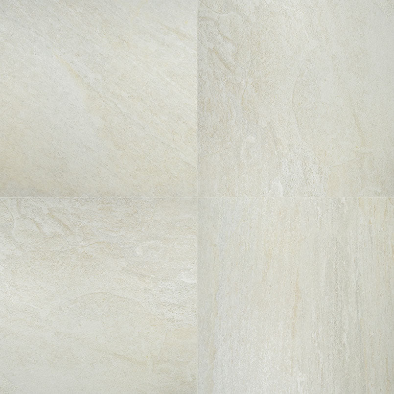 Legions Quartz White Porcelain Tile