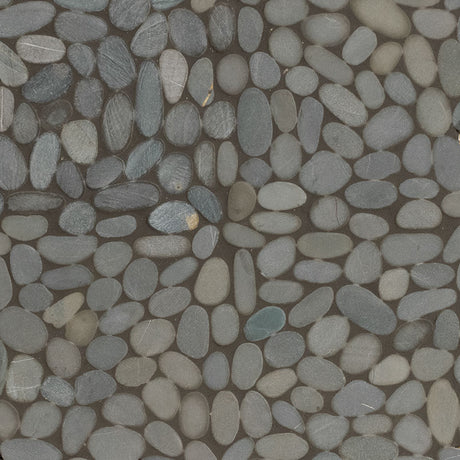 Sliced Island Pebbles Mosaic Tile