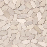 Sliced Earth Pebbles Mosaic Tile