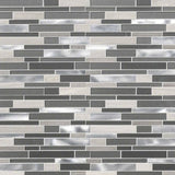 Urban Loft Interlocking Glass & Metal Tile