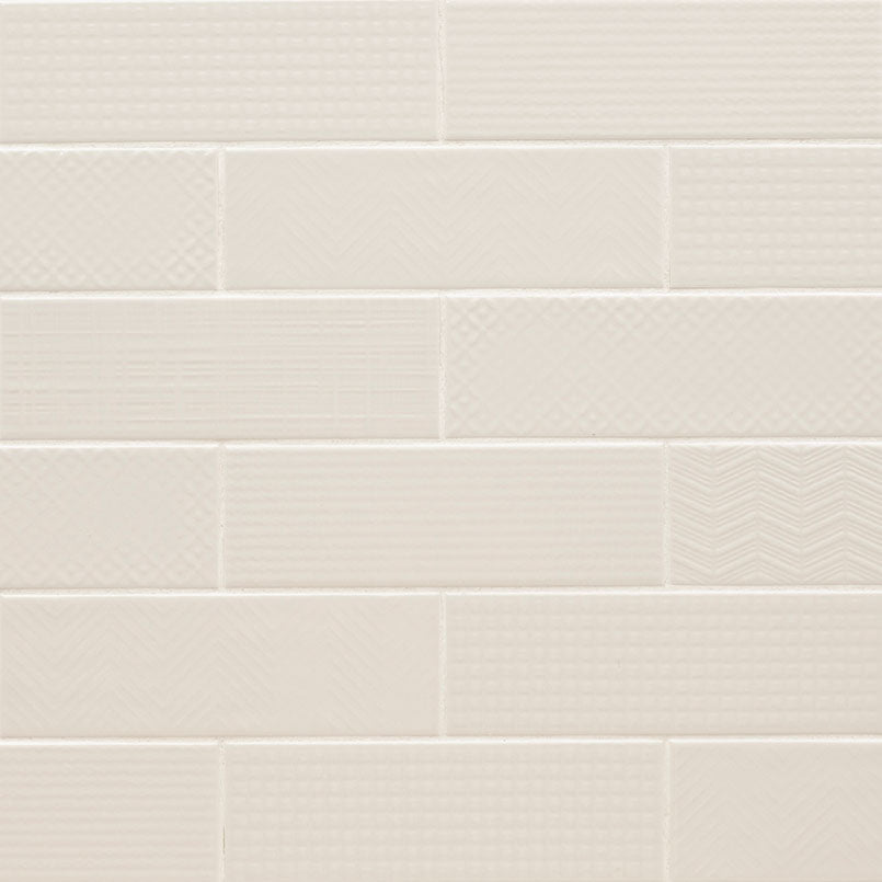 Urbano Crema 3d Mix Tile