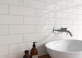 Urbano Pure White Subway Tile