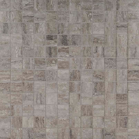 Veneto Gray Porcelain Tile 2x2 Mosaic Tile