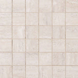 Veneto White Porcelain Tile 2x2 Mosaic Tile