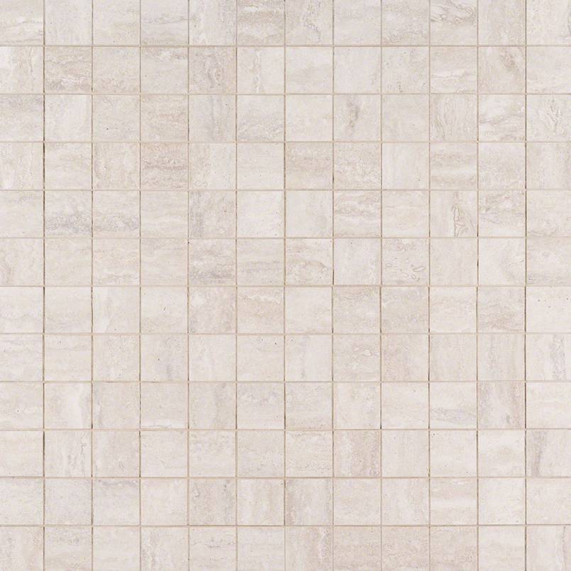 Veneto White Porcelain Tile 2x2 Mosaic Tile